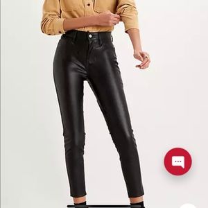 Levi’s 720 vegan leather slim pants